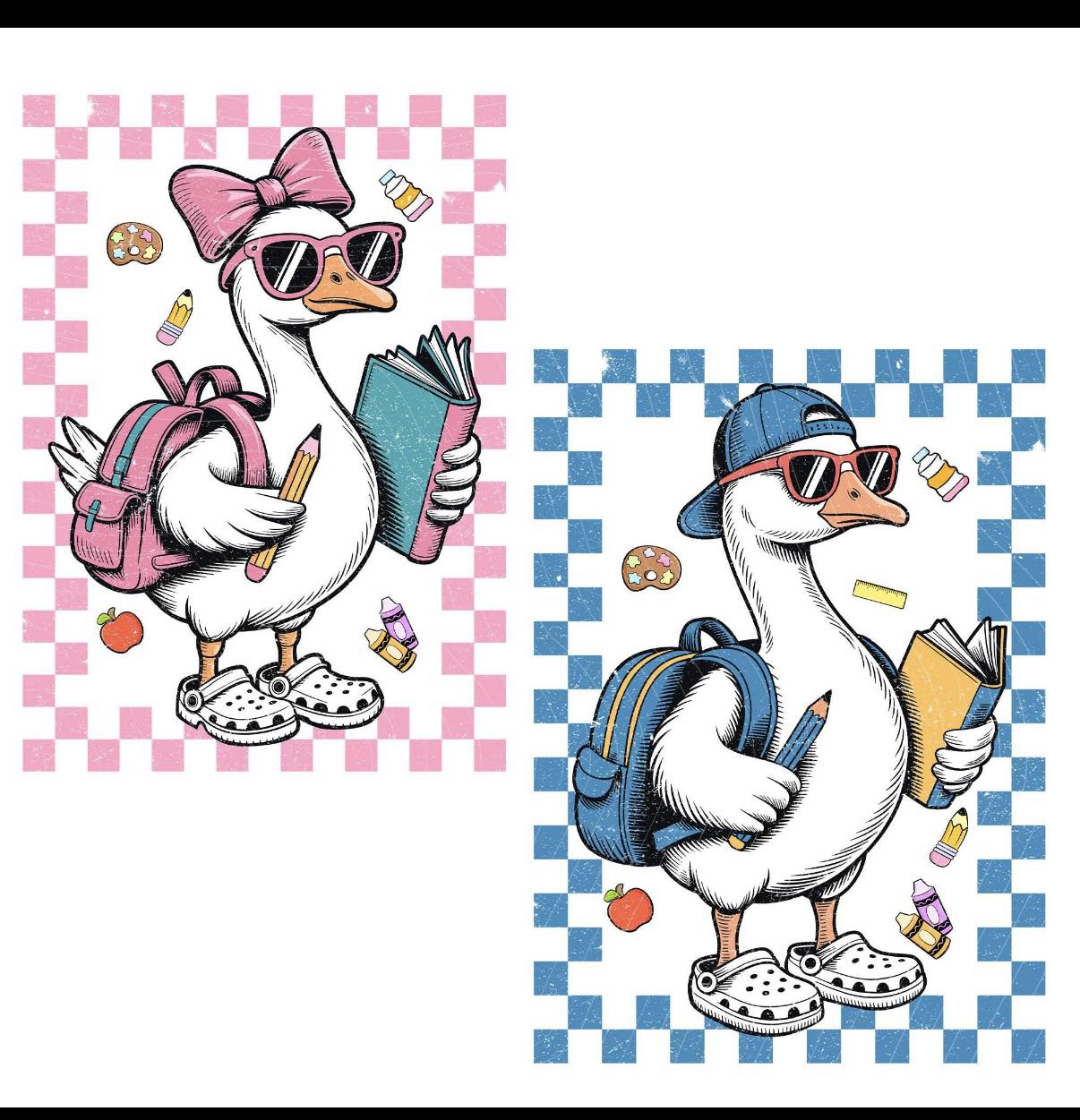 Back to School Goose