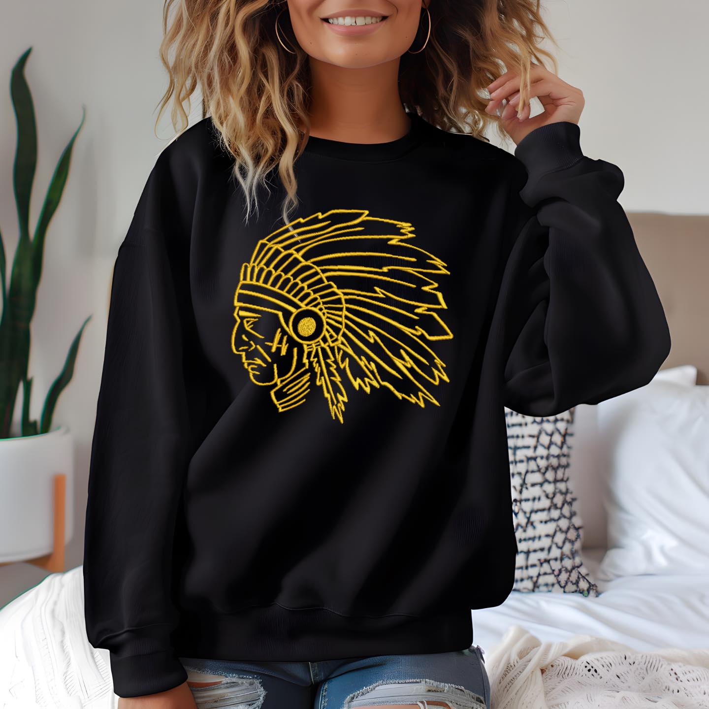 Embroidered Vintage Mascot