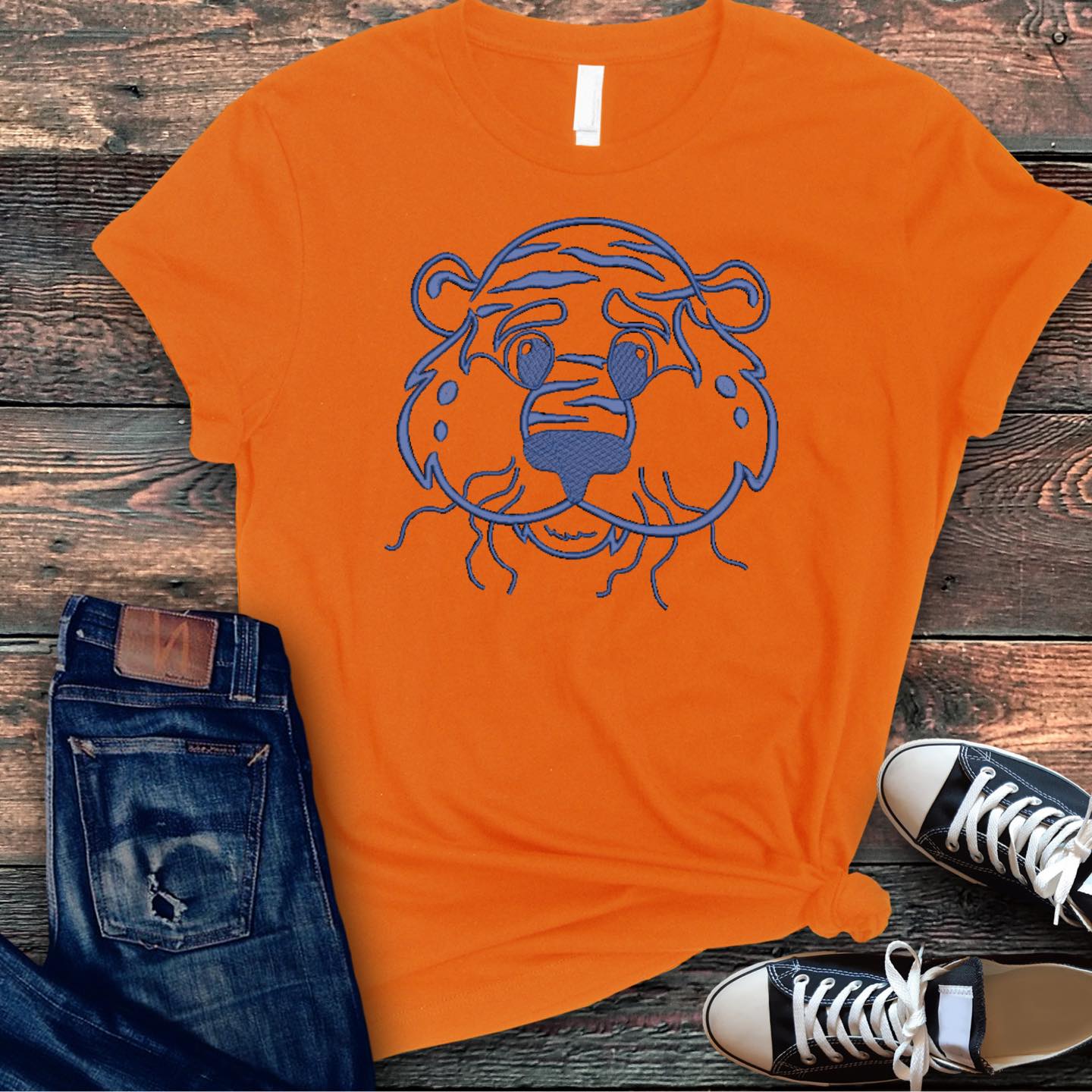 Embroidered Vintage Mascot
