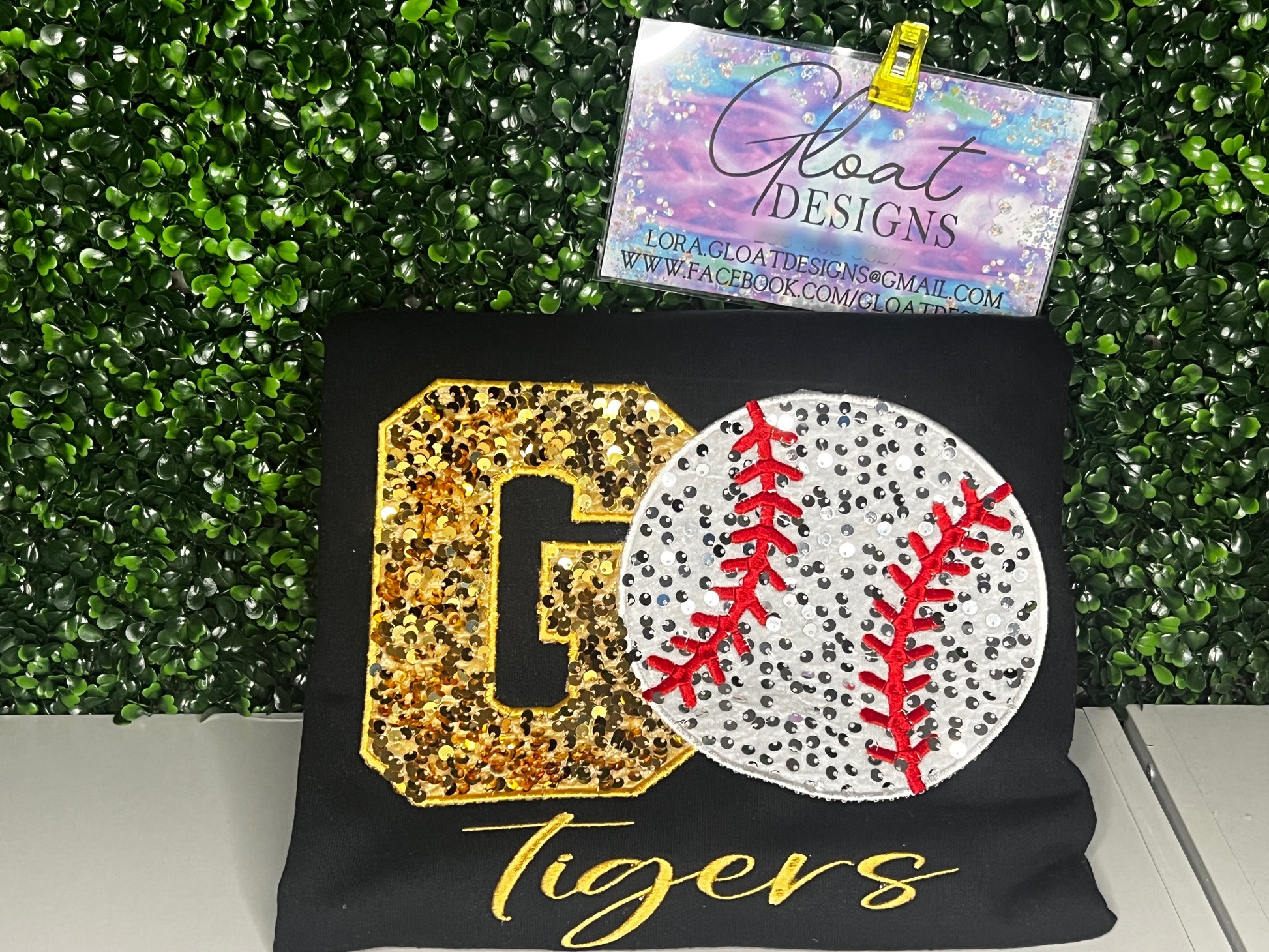 GO Baseball Sequins