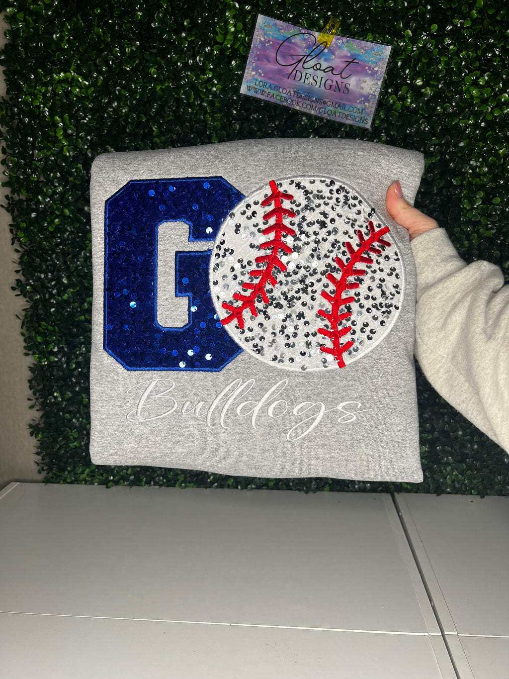 GO Baseball Sequins
