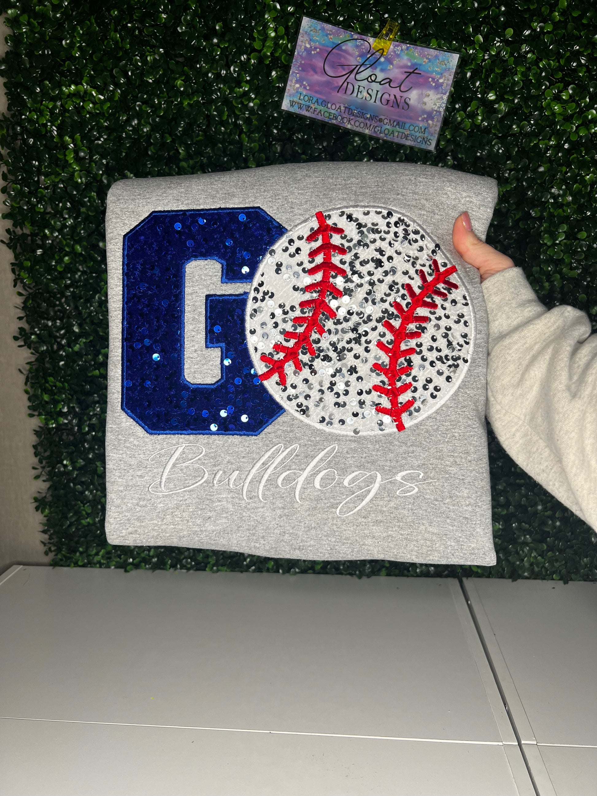 GO Baseball Sequins