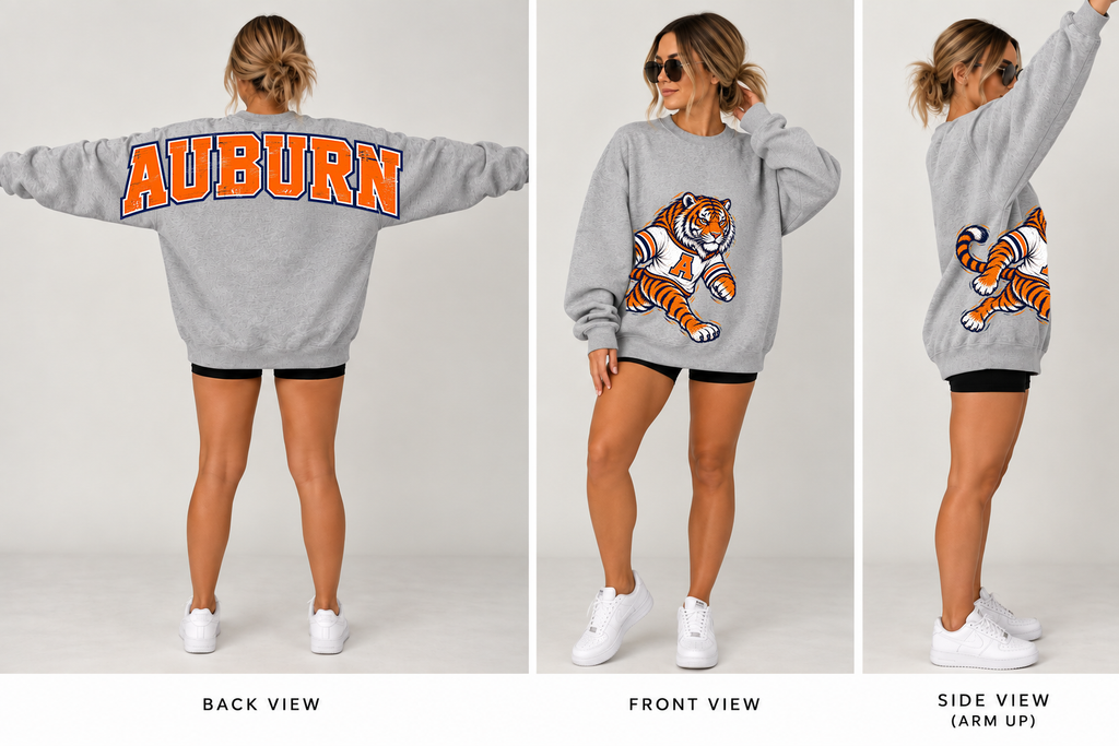 Oversized Mascot Crewneck